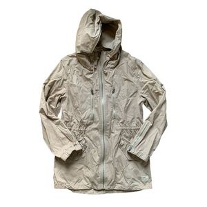Aritzia TNA Tan Hooded Jacket M